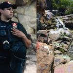 photo of police officer on the scene at adobe falls